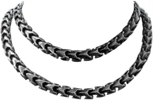 20-24 inch Length Dragon Link Men Necklace Jewelry Punk Vintage Hiphop Stainless Steel 2 Kind Wear Method Biker Keel Chain Necklaces or Bracelet