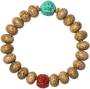 8 * 12Mm Xingyue Bodhi Bracelet Pixiu Buddha Bead Bracelet Wooden Rosary Prayer Bracelets for Meditation