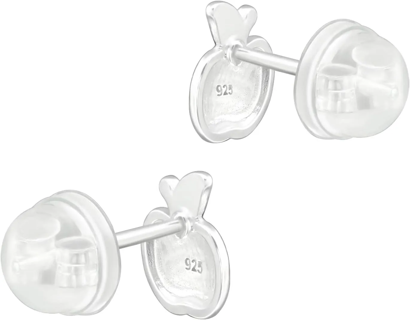 925 Sterling Silver Children's Fruit Stud Earrings