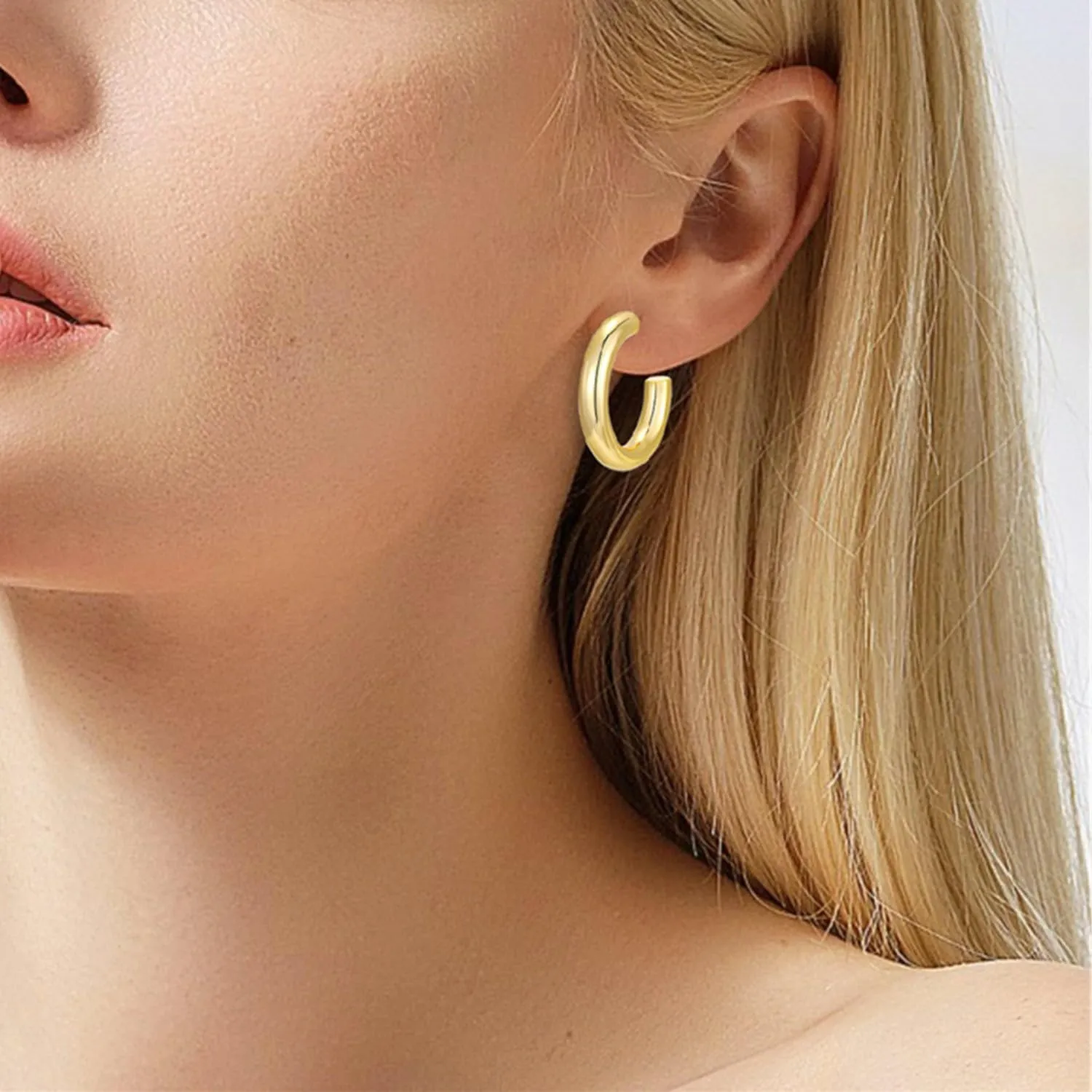 925 Sterling Silver Heart Earrings for Women, S925 Sterling Silver Posts Dangle Love Heart Fashion Stud Earrings Hypoallergenic Jewelry
