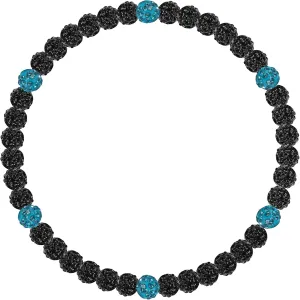 Baseball Ice Necklace Bling Rhinestone Beads Necklace Inspired Stretch Chain Necklace-16in/18in/20in/22in
