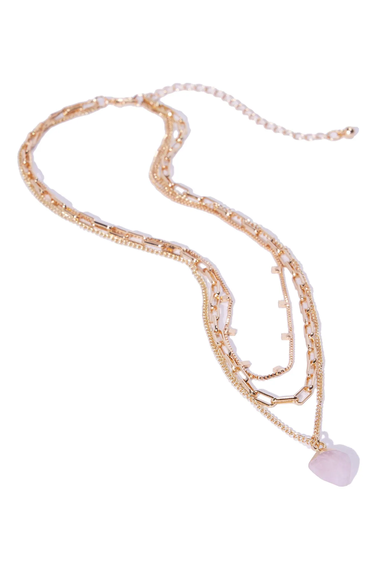 Best Quartz Necklace - Gold