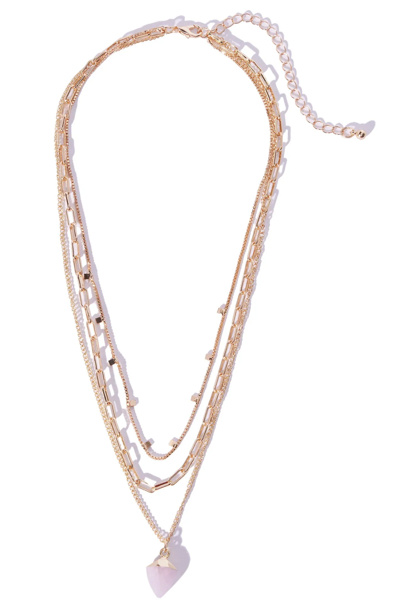 Best Quartz Necklace - Gold