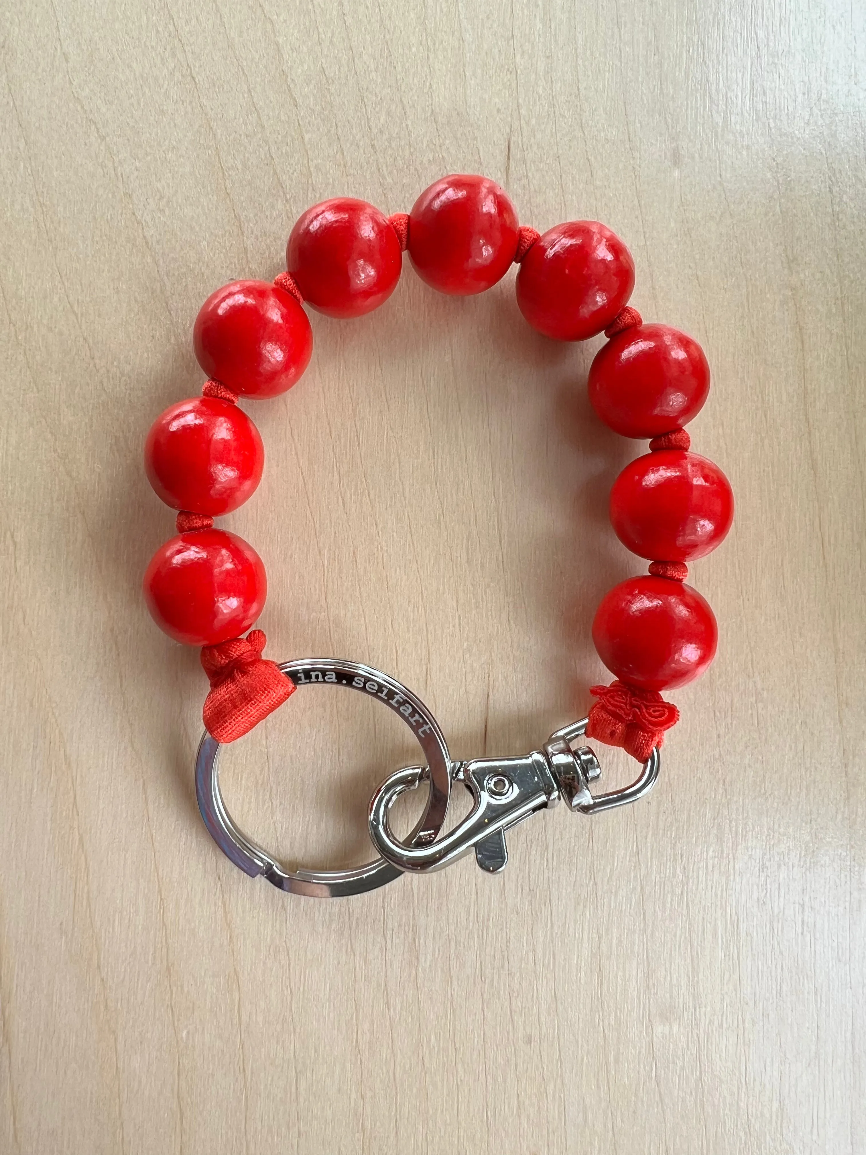 Big Perlen Short Keychain  | Ina Siefart