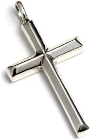COSUMOSU 1.41inch 925 Sterling Silver Cross Pendant Religious Gifts