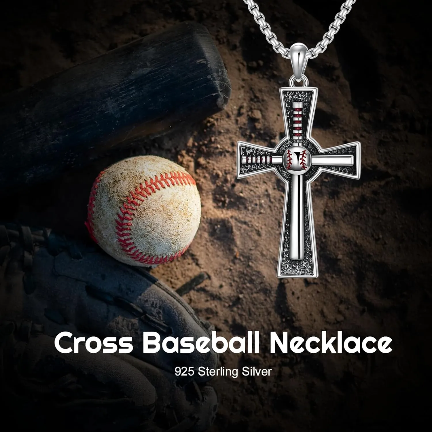 Cross Necklace for Men Women S925 Sterling Silver Hummingbird Cross Pendant/Celtic Knot Cross Pendant/4 Way Medal Necklaces Religion Jewelry for Birthday Anniversary Day Christmas