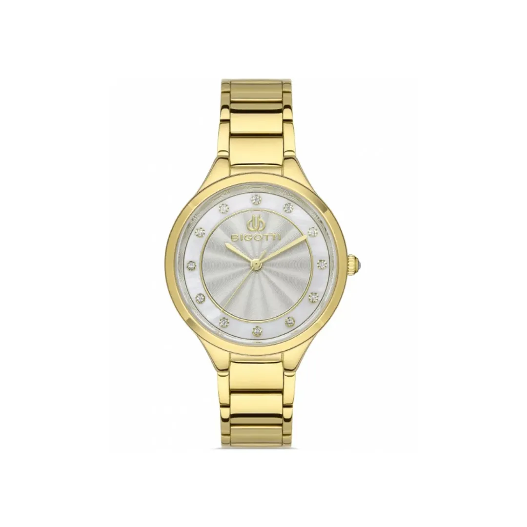 Elegant Golden BIGOTTI WOMEN'S WATCH