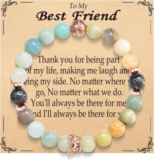 Gifts for Best Friend, Daughter, Sister, Granddaughter Beaded Bracelets Women Jewelry for Birthday, Christmas, Thanksgiving, Mothers Day