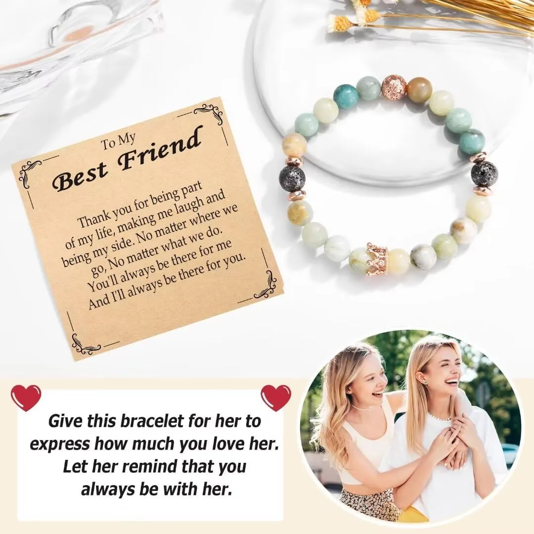 Gifts for Best Friend, Daughter, Sister, Granddaughter Beaded Bracelets Women Jewelry for Birthday, Christmas, Thanksgiving, Mothers Day