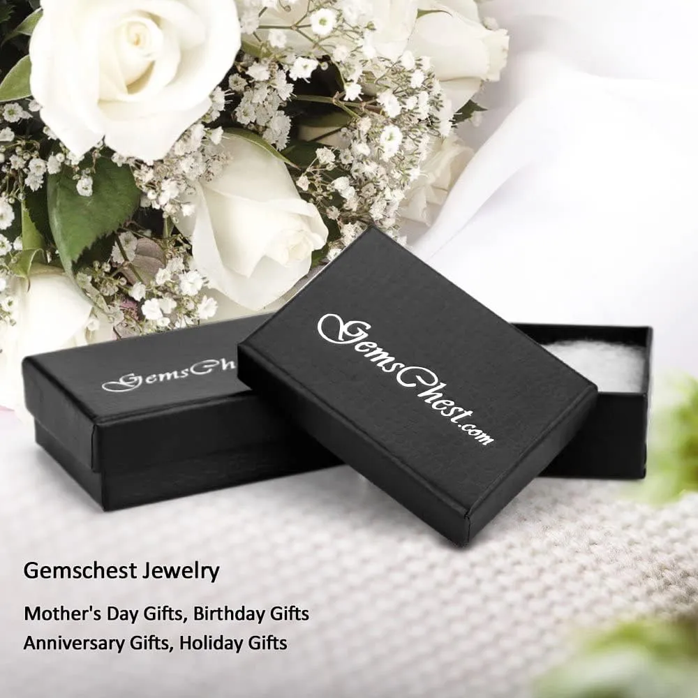 Graduation Gifts Initial Necklace S925 Sterling Silver Jewelry Cubic Zirconia Letter Alphabet Phase Pendant Necklace Mother Day for Mom Women Ladies Teen 18" Chain