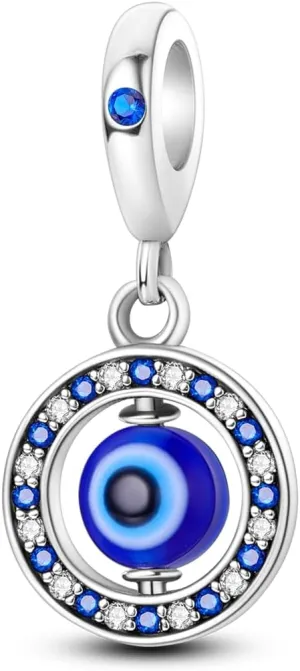 HONGRUI 925 Sterling Silver Charms for Bracelets and Necklaces Cat Cross Sunflower Sunshine Birthday Pendant Bead Charm for Women Jewelry Gift