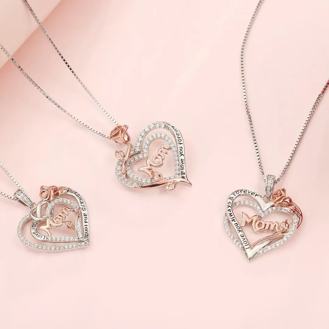 Iefil Jewelry Gifts for Women - 925 Sterling Silver Birthstone Necklace, Birthstone Jewelry for Women, Birthday Gifts for Mom/Grandma/Daughter/Sisters