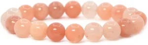 Justinstones Gemstone Crystals Chakra Beads Bracelet Crystal Healing 10mm Round Stretchable Bracelet for Her Gift