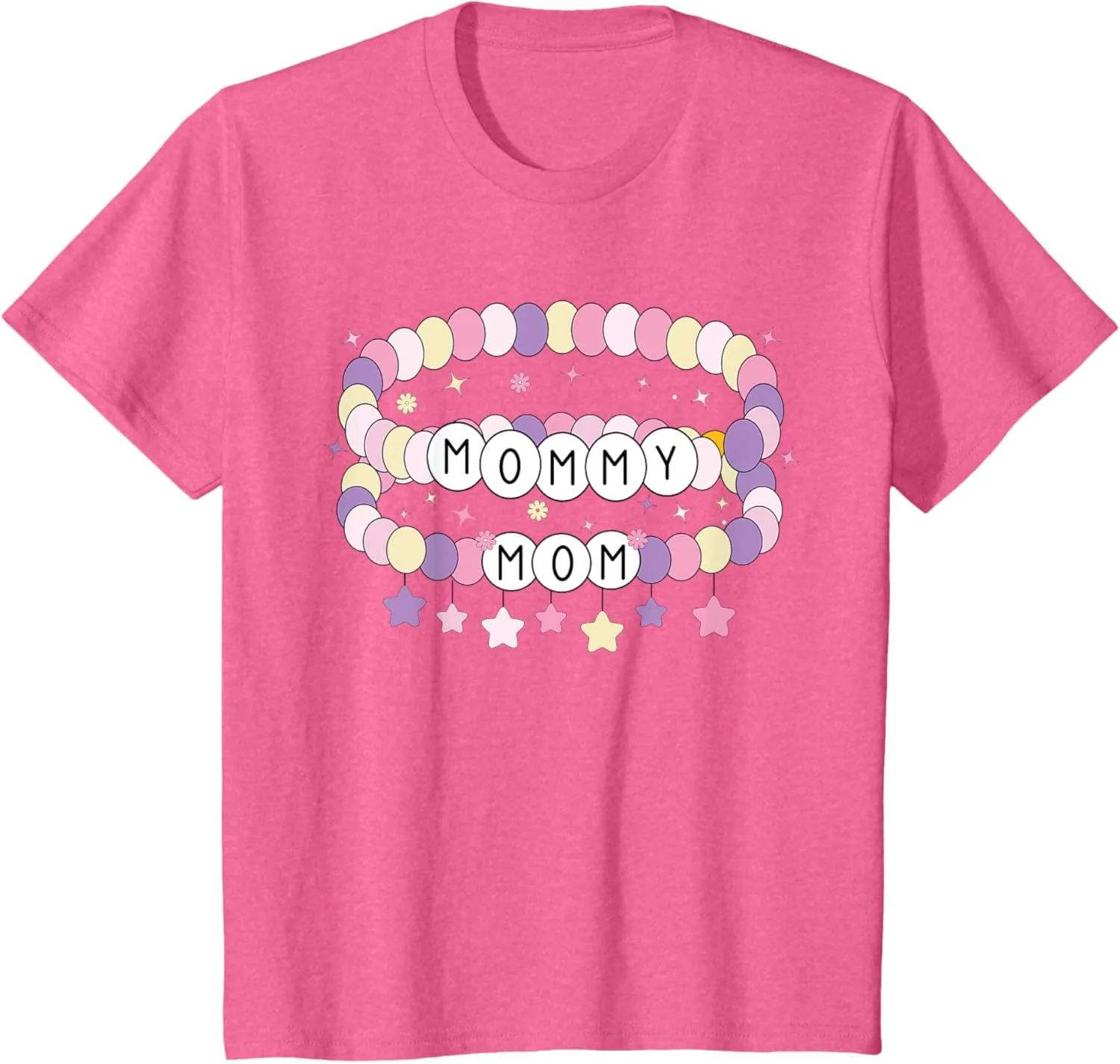 Kids Friendship Bracelets Happy Mother's Day Mommy Mom Girls T-Shirt