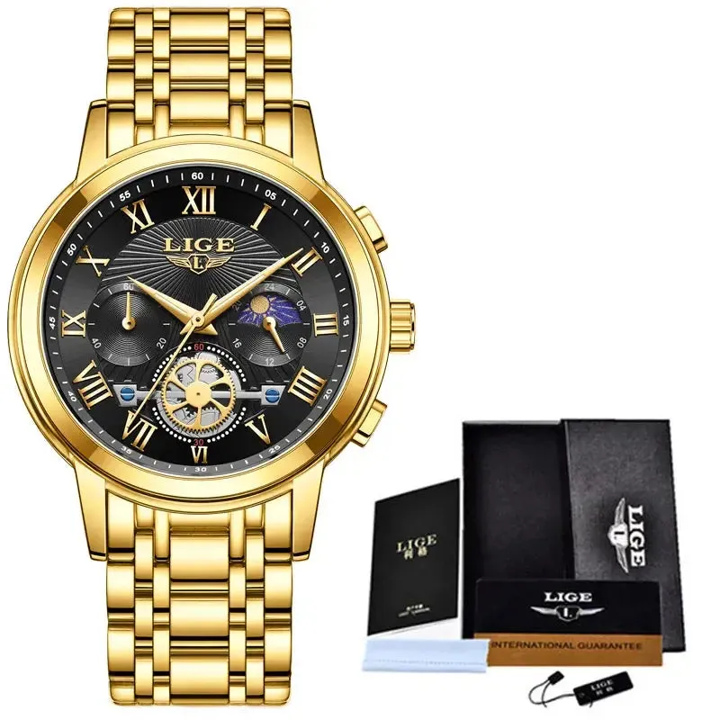 LIGE Luxury Women Watch