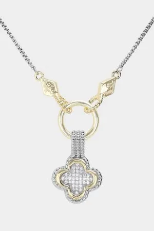Lucky in Love Quatrefoil Necklace