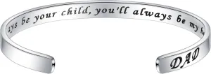 M MOOHAM Bracelets for Women - Engraved Quote Inspirational Bracelet Birthday Christmas Funny Gifts for Best Friend, Daughter, Son, Sister, Niece, Mom, Coworkers, Stainless Steel Jewelry