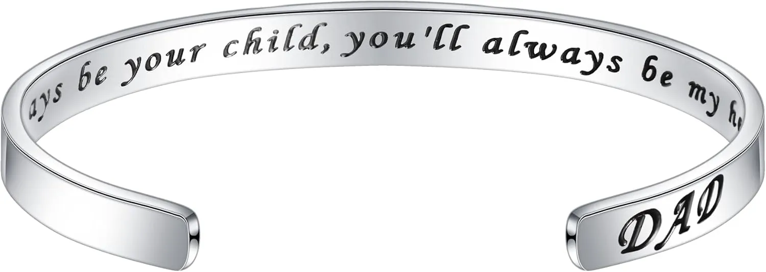 M MOOHAM Bracelets for Women - Engraved Quote Inspirational Bracelet Birthday Christmas Funny Gifts for Best Friend, Daughter, Son, Sister, Niece, Mom, Coworkers, Stainless Steel Jewelry