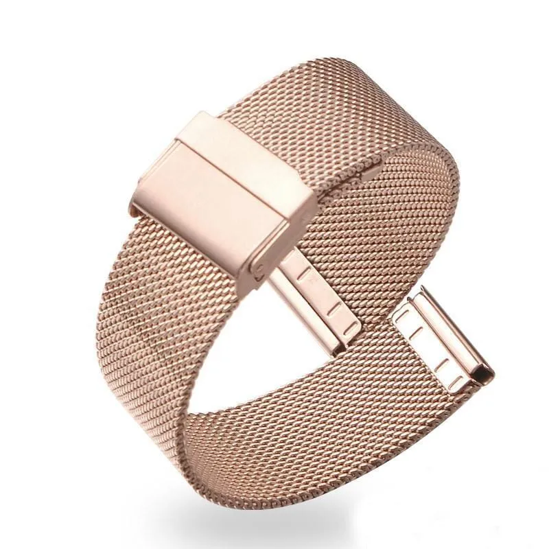 Milanese Stainless Steel Watch Straps compatible with Huawei Band 8