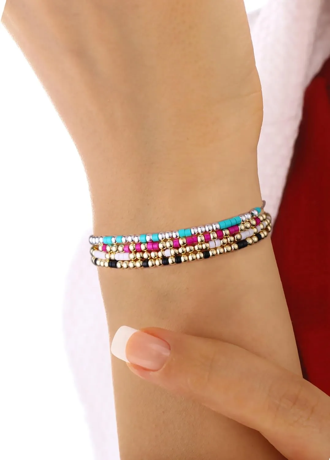 Morse Code Bracelet for Women, Badass Bracelets Funny Birthday Gifts for Women friendship Christmas Gift for Bestie