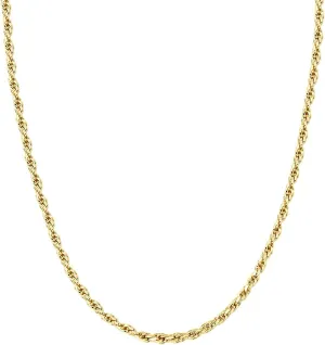PAVOI 14K Gold Plated Adjustable Link Chain Necklace for Women | Box Rope Sphere Bead Serpentine Anchor Mariner Gold Chain Necklaces