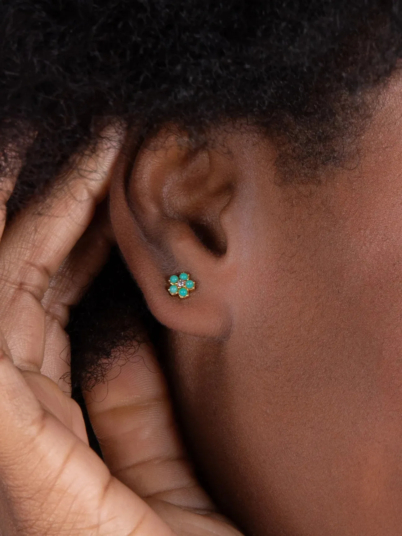 Perfect Tiny Studs - Daisies