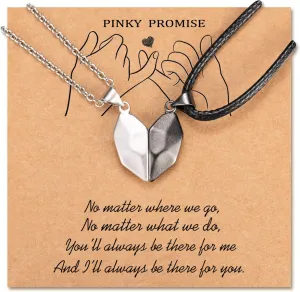 PPJew Valentines Day Gifts for Him Her Women Men Lover Girlfriend Boyfriend, Matching Couples Stuff, Couples Necklaces Relationship Gifts