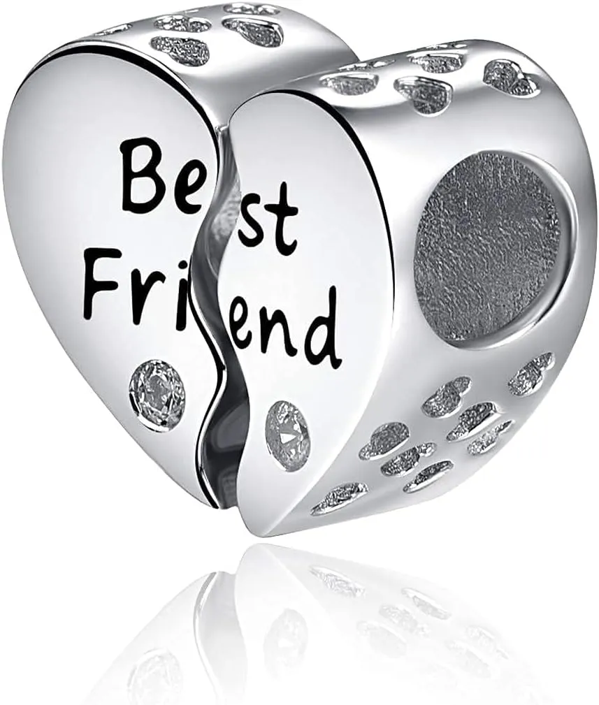 PRAYMOS Charms Beads for Women 925 Sterling Silver Dangle Pendant Bead Girl Jewelry Beads DIY Gifts for Women Bracelet Necklace