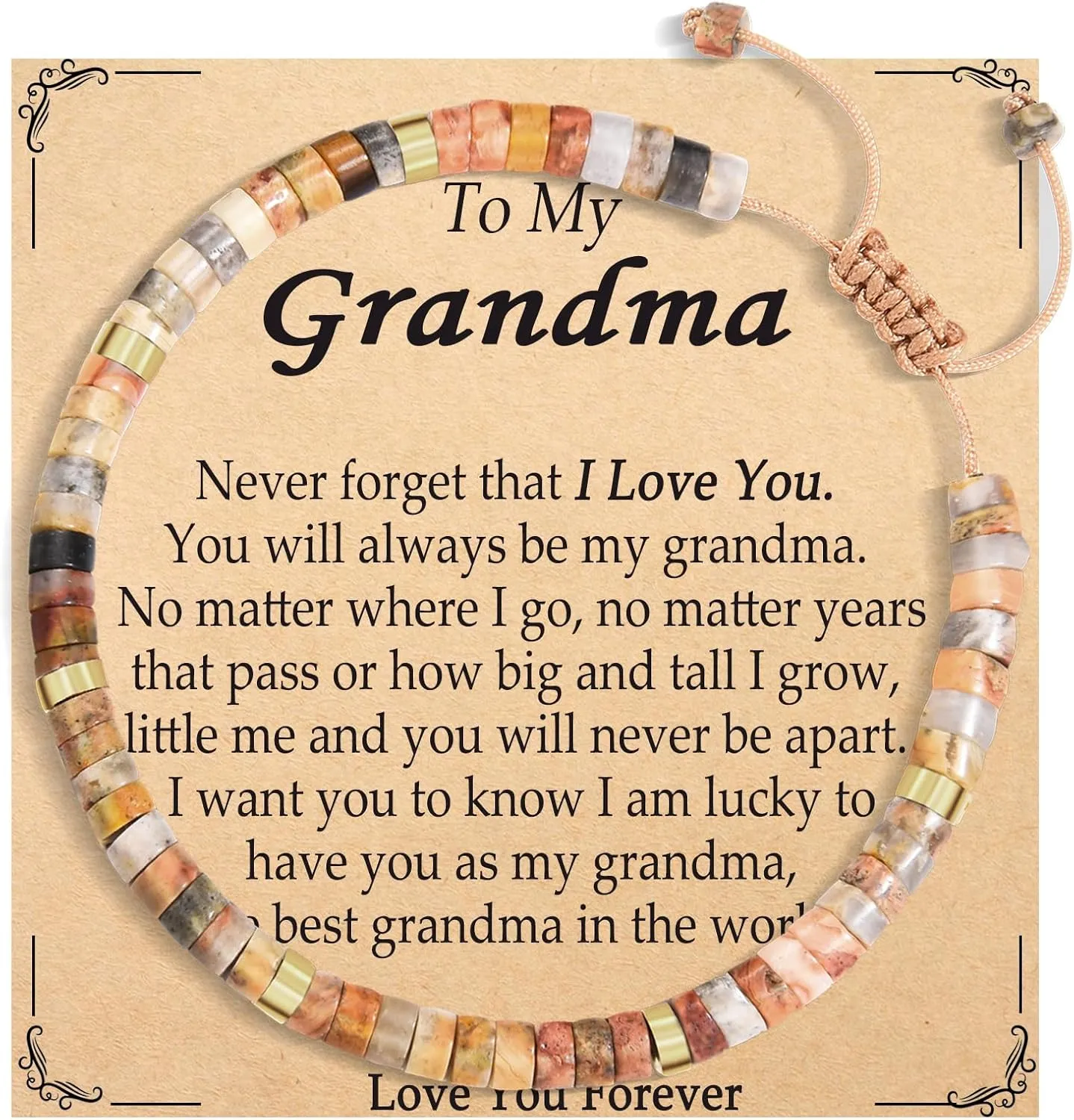 Sister-In-Law, Daughter-In-Law, Bonus Daughter, Grandma, Mimi, Nana, Aunt Gifts Beaded Bracelets for Women Mothers Day Birthday Christmas Gifts