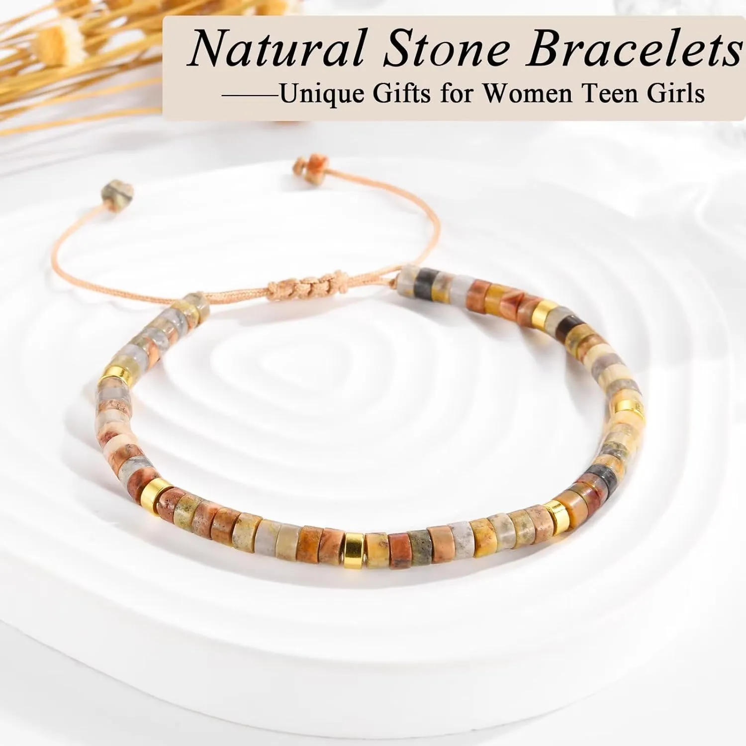 Sister-In-Law, Daughter-In-Law, Bonus Daughter, Grandma, Mimi, Nana, Aunt Gifts Beaded Bracelets for Women Mothers Day Birthday Christmas Gifts
