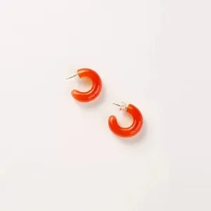 Small Glass Hoops (Tangello)