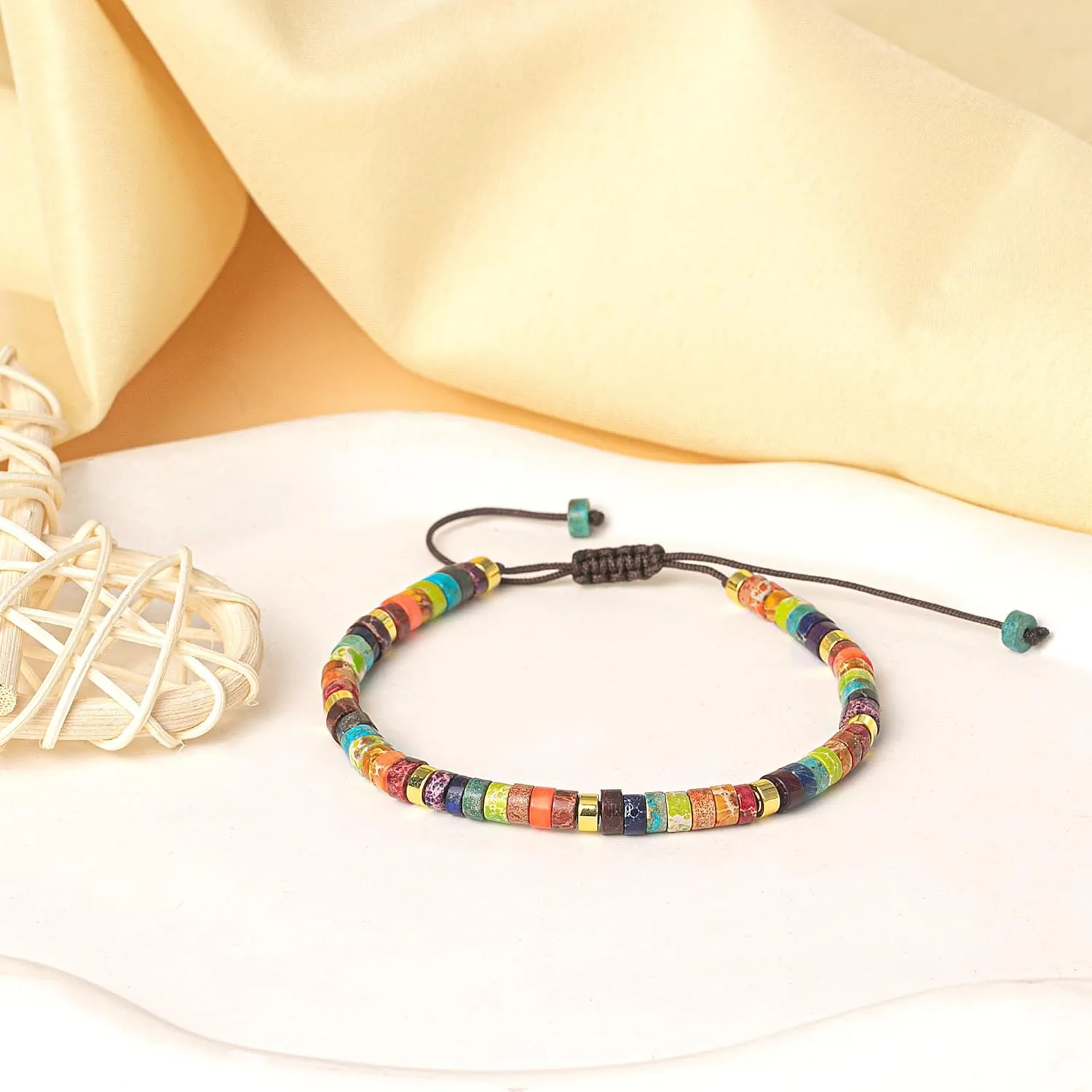 TAGOMEI Inspirational Gifts Bracelets for Women Bestie Friendship Get Well Graduation Gifts for Her Women Best Friends Mom Daughter Sister Healing Natural Stone Bracelets Mothers Day Birthday Gift