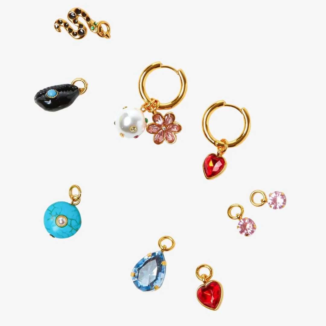 Totally Charming Pierced Earring Set