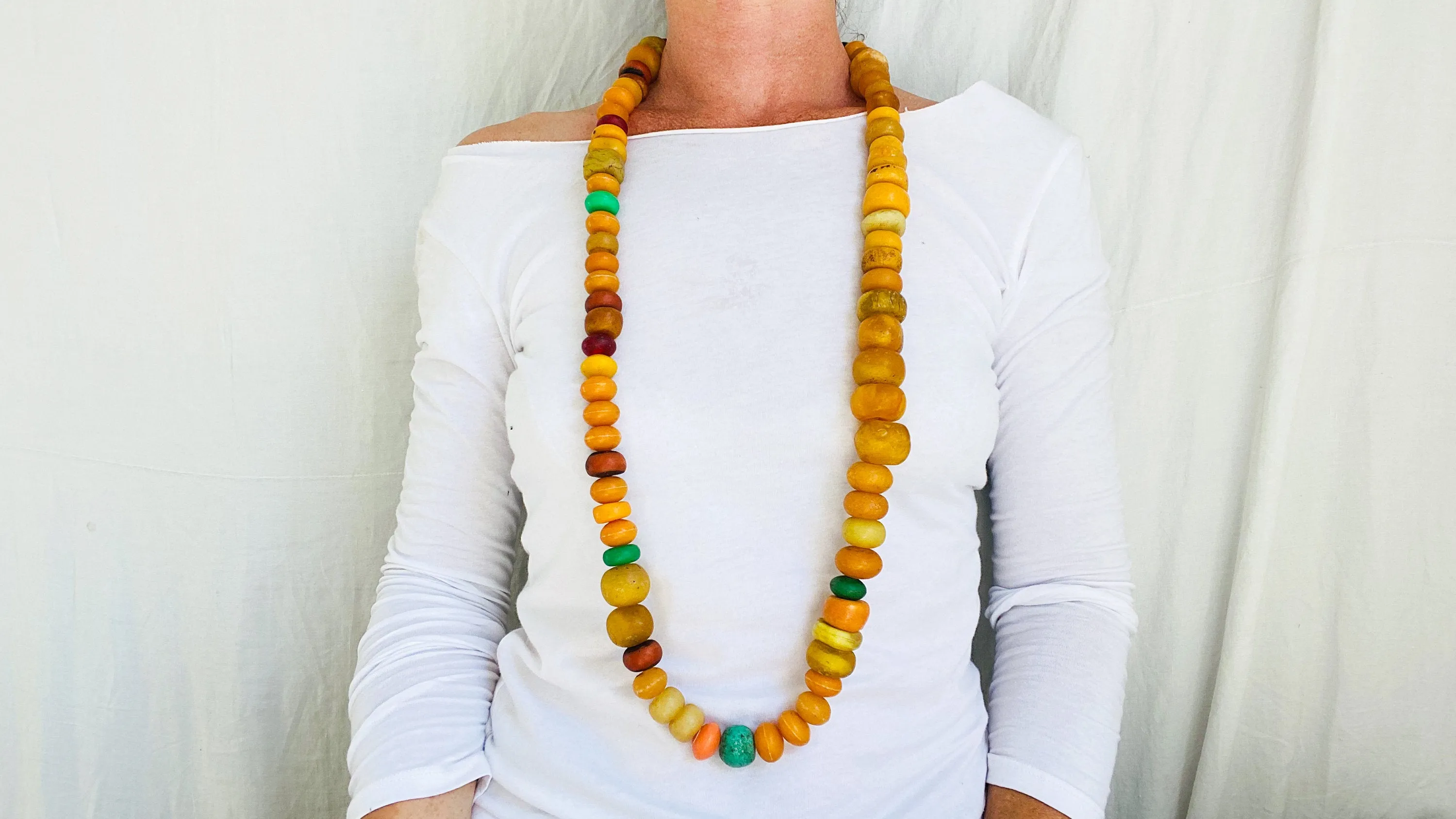 Vintage Berber Necklace. Tiznit, Morocco
