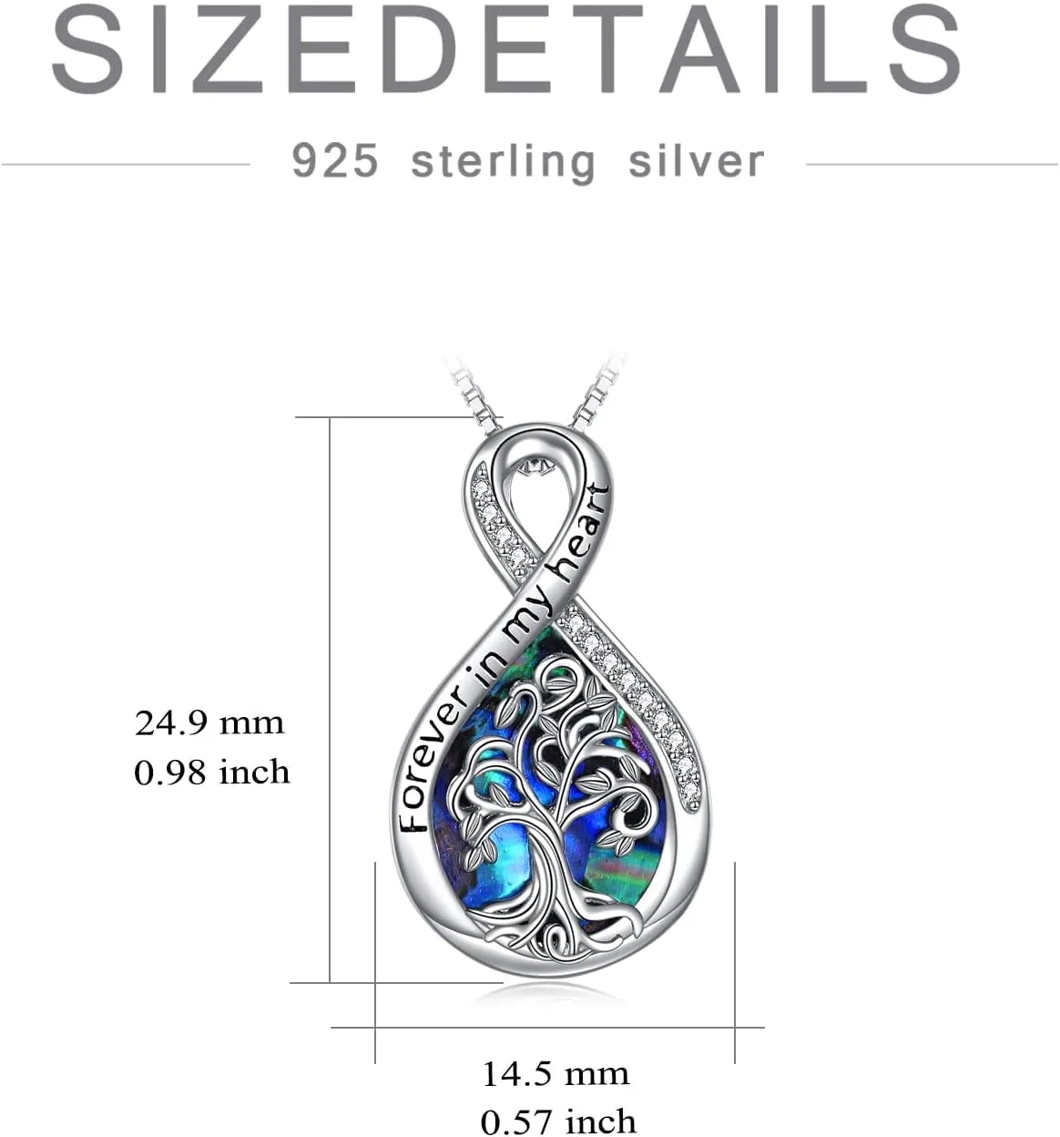 WINNICACA Urn Necklaces for Ashes Sterling Silver Cremation Jewelry for Ashes Urns for Human Ashes Pendant Necklace with Funnel Filler Kit