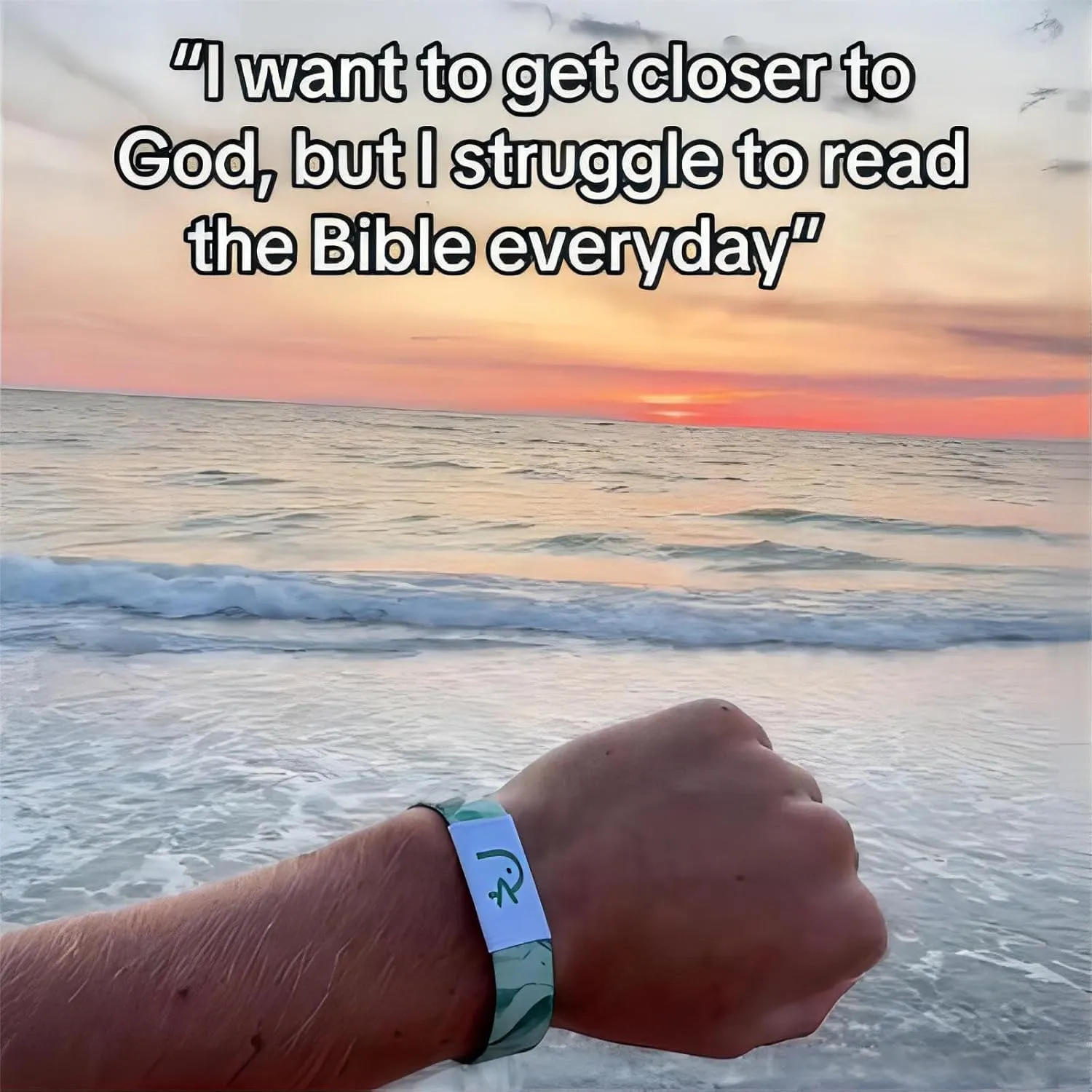 XZG Daily Bible Verse Bracelet Wearable Elastic Bible Bracelet with NFC for Women Men Teens Scannable Inspirational Bible Verse Wristbands 2Pc